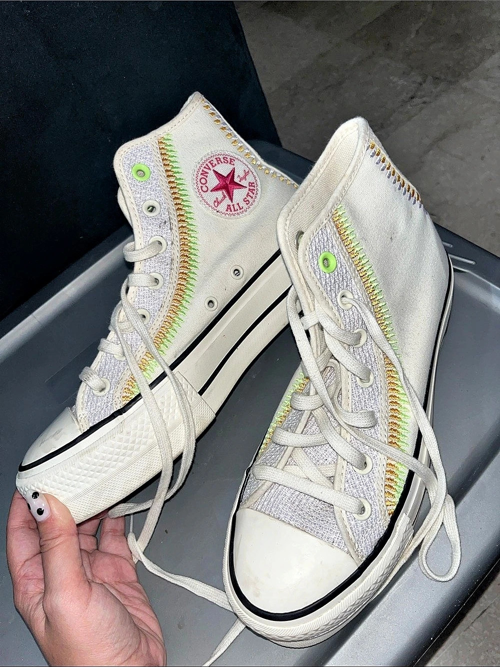 Converse Chuck Taylor All Star High Top Sneakers White US 8